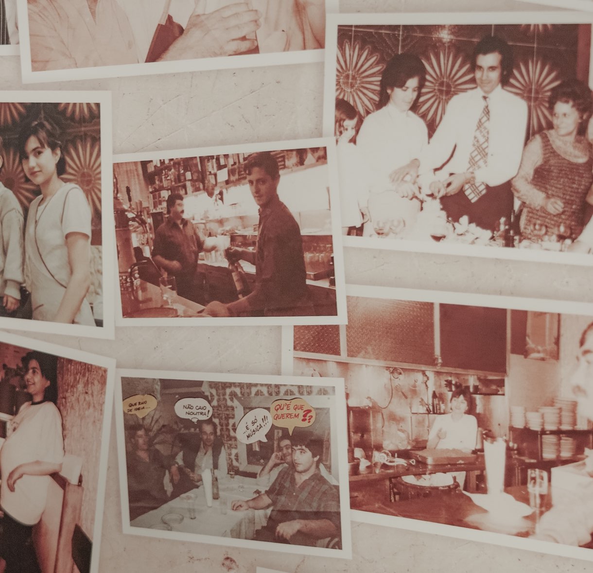 Photos d’époque des familles de la Cervejaria Zapata